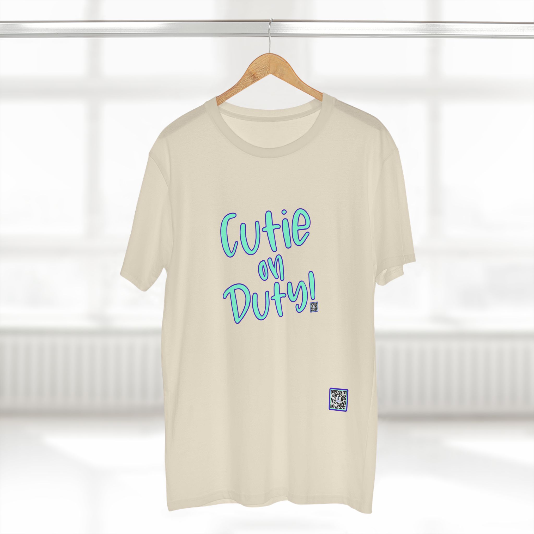 Cute Adult Tee: 'Cutie on Duty!' Funny Shirt, Casual Wear, Gifts for Her, Birthday Surprise, Everyday Comfort - Image 16