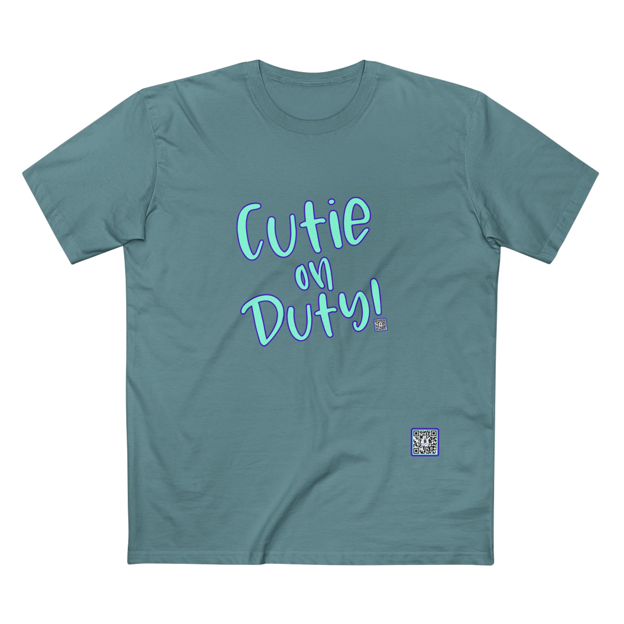 Cute Adult Tee: 'Cutie on Duty!' Funny Shirt, Casual Wear, Gifts for Her, Birthday Surprise, Everyday Comfort - Image 33