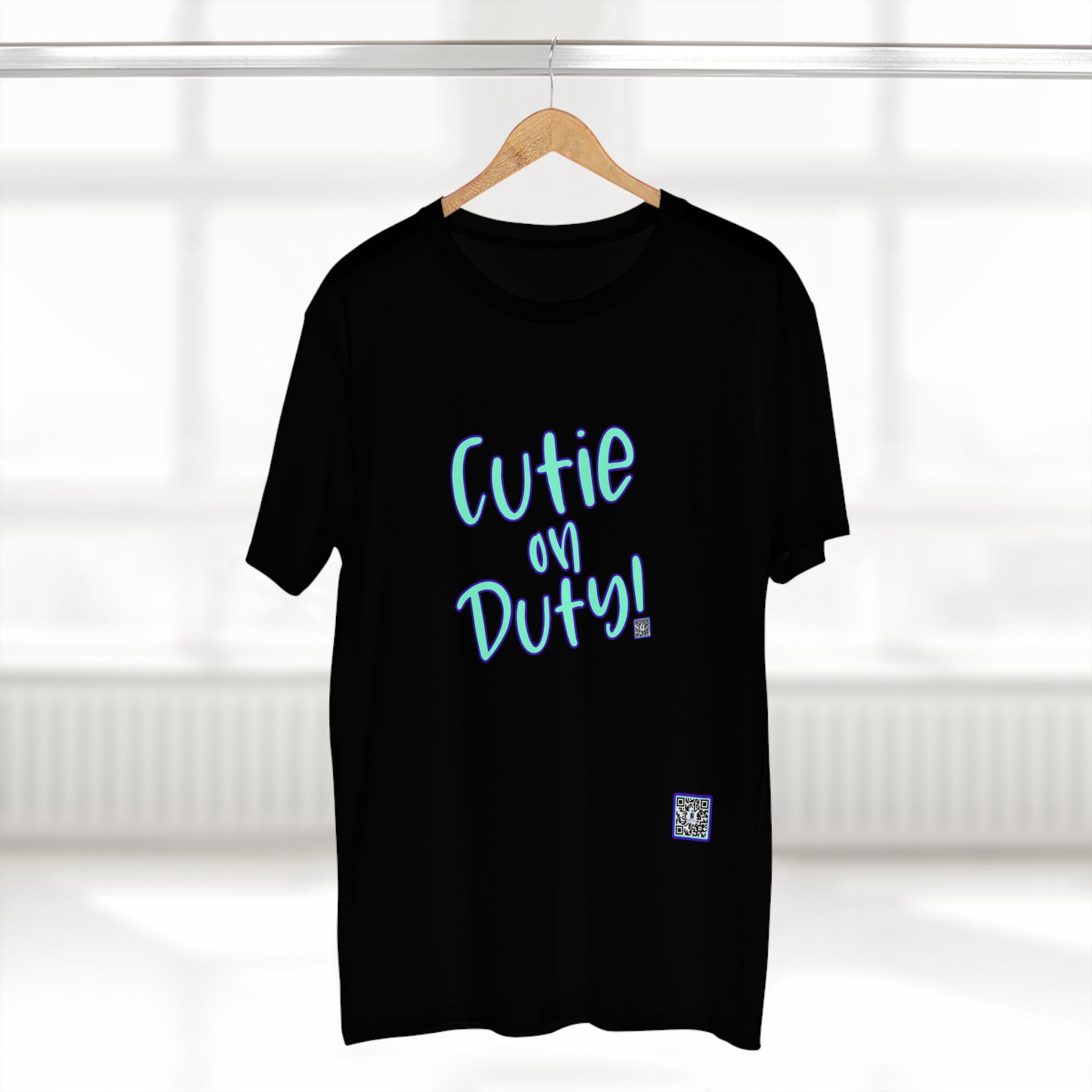 Cute Adult Tee: 'Cutie on Duty!' Funny Shirt, Casual Wear, Gifts for Her, Birthday Surprise, Everyday Comfort - Image 12