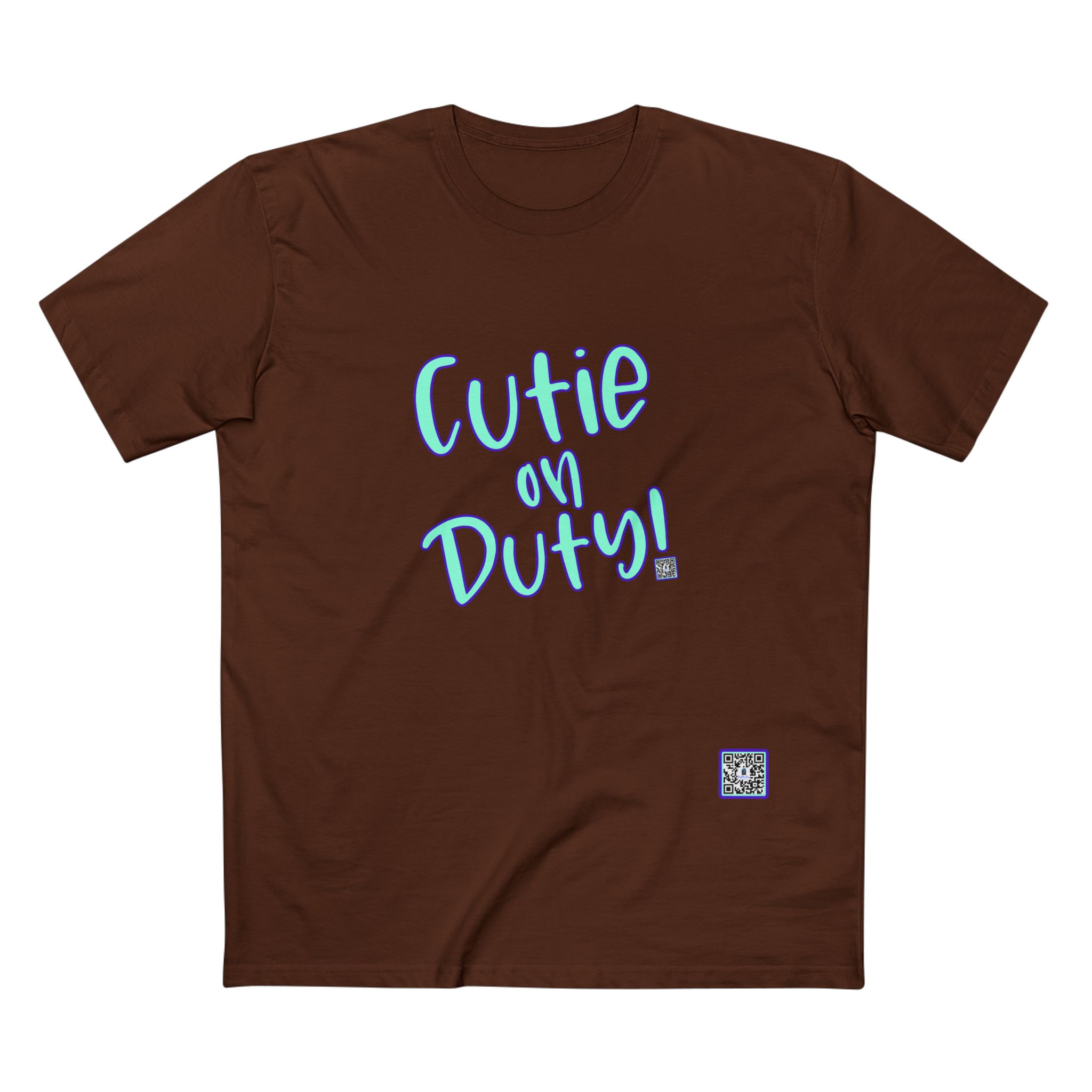Cute Adult Tee: 'Cutie on Duty!' Funny Shirt, Casual Wear, Gifts for Her, Birthday Surprise, Everyday Comfort - Image 21