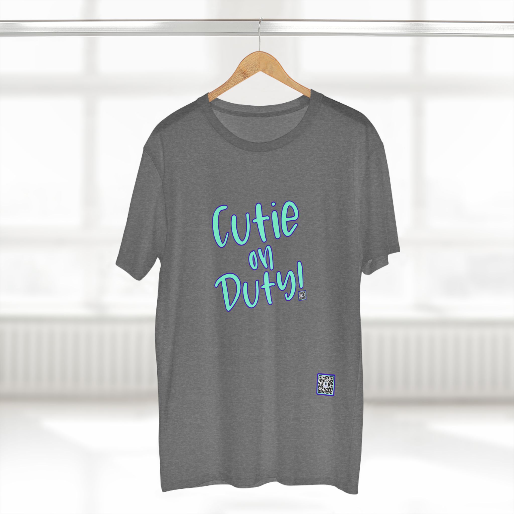 Cute Adult Tee: 'Cutie on Duty!' Funny Shirt, Casual Wear, Gifts for Her, Birthday Surprise, Everyday Comfort - Image 28