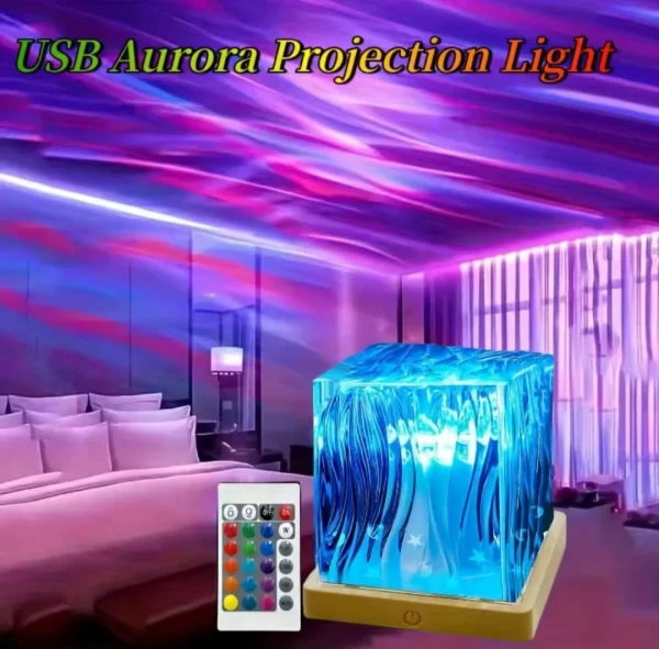 Aurora Cube Light w/ Remote