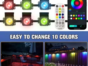 50 foot RGB LED Light Stringer with Remote Control.