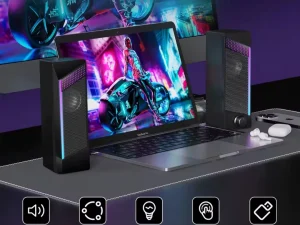 Wired RGB LED Speakers combo Sounbar