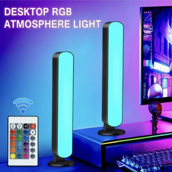 Cool, Fun Music Light Bars x 2 w/ Remote