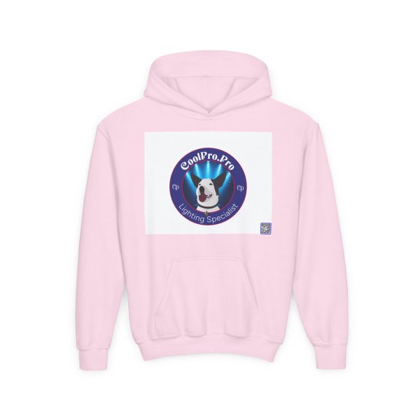 Youth Hoodie with Fun Rave Doggy Design - Perfect for Kids, Gift for Dog Lovers, Cozy Sweatshirt for Outdoor Fun, Festival Attire CoolPro.Pro - Image 29