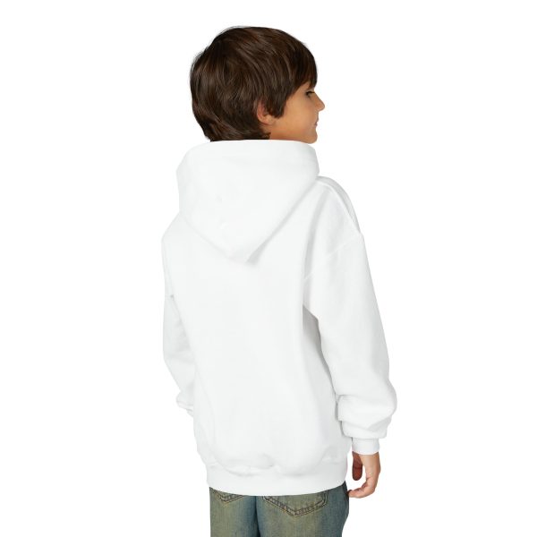 Youth Hoodie with Fun Rave Doggy Design - Perfect for Kids, Gift for Dog Lovers, Cozy Sweatshirt for Outdoor Fun, Festival Attire CoolPro.Pro - Image 4