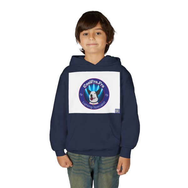 Youth Hoodie with Fun Rave Doggy Design - Perfect for Kids, Gift for Dog Lovers, Cozy Sweatshirt for Outdoor Fun, Festival Attire CoolPro.Pro - Image 23