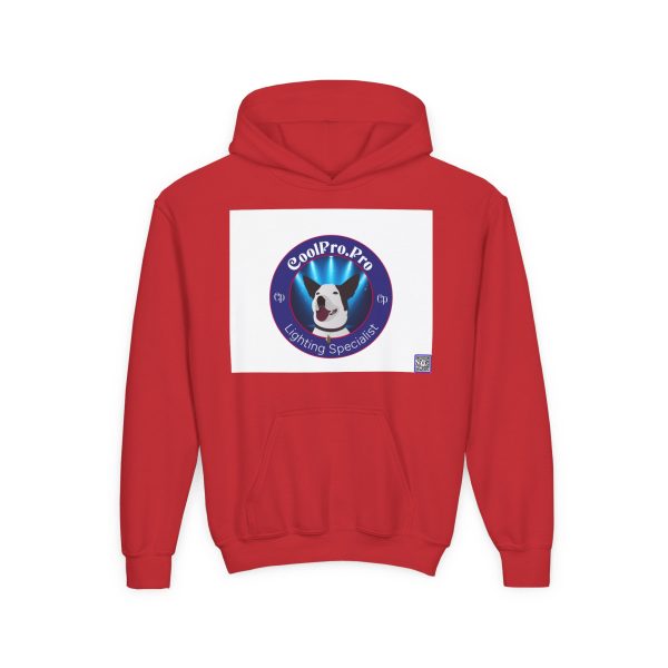 Youth Hoodie with Fun Rave Doggy Design - Perfect for Kids, Gift for Dog Lovers, Cozy Sweatshirt for Outdoor Fun, Festival Attire CoolPro.Pro - Image 37