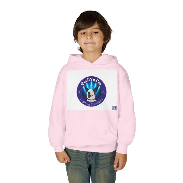 Youth Hoodie with Fun Rave Doggy Design - Perfect for Kids, Gift for Dog Lovers, Cozy Sweatshirt for Outdoor Fun, Festival Attire CoolPro.Pro - Image 31