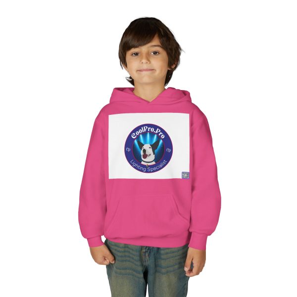 Youth Hoodie with Fun Rave Doggy Design - Perfect for Kids, Gift for Dog Lovers, Cozy Sweatshirt for Outdoor Fun, Festival Attire CoolPro.Pro - Image 35