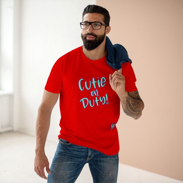 Cute Adult Tee: 'Cutie on Duty!' Funny Shirt, Casual Wear, Gifts for Her, Birthday Surprise, Everyday Comfort - Image 7