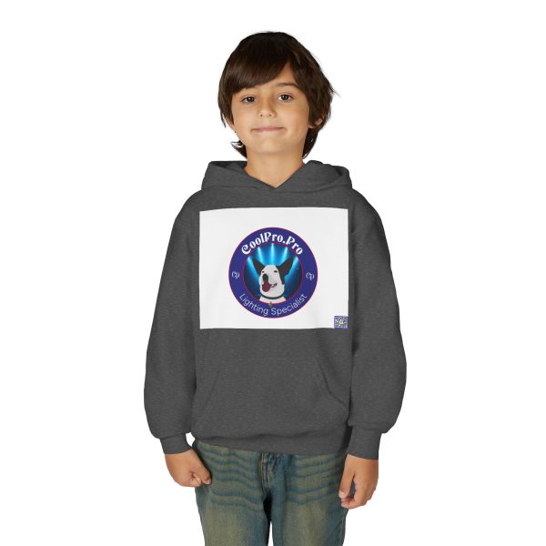 Youth Hoodie with Fun Rave Doggy Design - Perfect for Kids, Gift for Dog Lovers, Cozy Sweatshirt for Outdoor Fun, Festival Attire CoolPro.Pro - Image 19