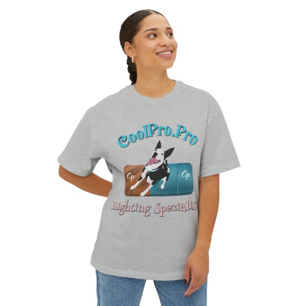 Copy of CoolPro Fun & Trendy Fetch Doggy outside  Unisex Oversized Boxy Tee - Image 23