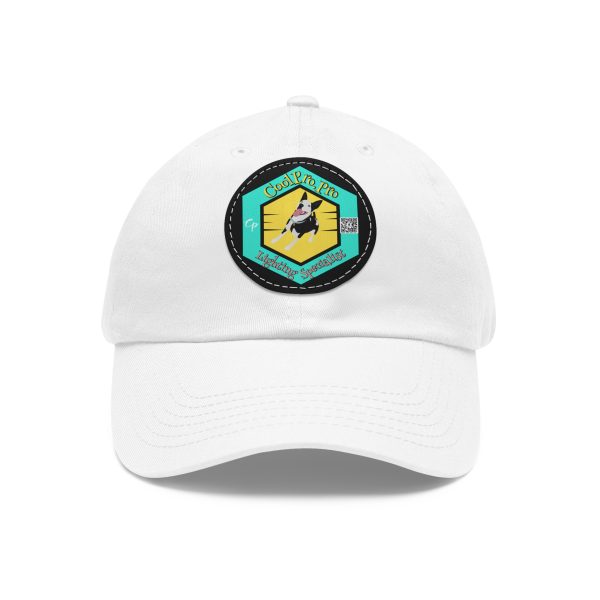 Stylish Dad Hat with Leather Patch - Perfect for Gift, Casual Wear, Outdoor Activities, Father's Day, Dad's Hat