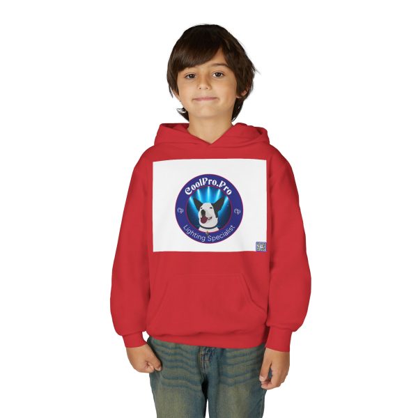 Youth Hoodie with Fun Rave Doggy Design - Perfect for Kids, Gift for Dog Lovers, Cozy Sweatshirt for Outdoor Fun, Festival Attire CoolPro.Pro - Image 39