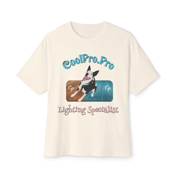 Copy of CoolPro Fun & Trendy Fetch Doggy outside  Unisex Oversized Boxy Tee - Image 9