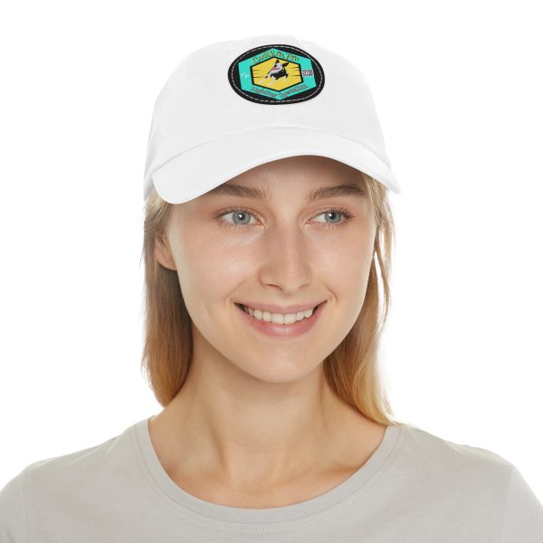 Stylish Dad Hat with Leather Patch - Perfect for Gift, Casual Wear, Outdoor Activities, Father's Day, Dad's Hat - Image 4