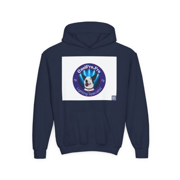 Youth Hoodie with Fun Rave Doggy Design - Perfect for Kids, Gift for Dog Lovers, Cozy Sweatshirt for Outdoor Fun, Festival Attire CoolPro.Pro - Image 21