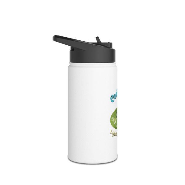 Custom Pet Water Bottle for Dog Lovers,  DJ dance lighting = Fun party Fetch dog Stainless Steel Travel Mug for Outdoors, Personalized Gift, Hydration FlaskolPro Pro - Image 3